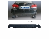 Rear valance insert - can be painted body colour, with cut out for 2 x single tailpipes LH + RH Matt black, ready to paint