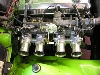 Mutli-throttle intake system for racing  for Opel / Vauxhall  Kadett C, Ascona B, Manta B, Rekord E 2,2 - 2,4 8V CIH