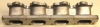 inlet manifold casted VAG 4cil 20v (Singlebody mounting)