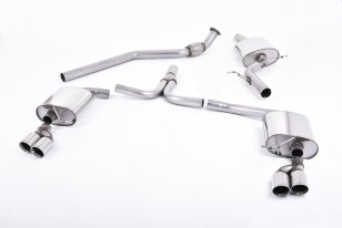 Milltek Exhaust catback for Audi Coup S line 2.0 TFSI 2WD and quattro S tronic