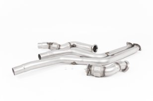 Milltek Large-bore Downpipes and Cat Bypass Pipes for BMW 2er F87 M2 Competition Coup
