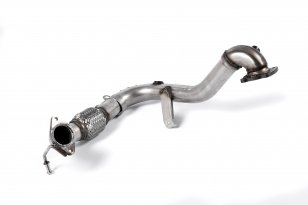 Milltek Large-bore Downpipe and De-cat for Ford Fiesta MK7 1.0T EcoBoost 100/125/140 PS