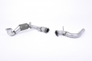 Milltek Downpipe with sportcatalyst for Ford Fiesta Mk8 1.0T EcoBoost ST-Line 3 & 5 Door (Non-OPF/GPF Models Only)