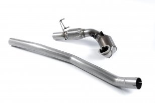 Milltek Downpipe with sportcatalyst for Skoda Octavia vRS 2.0 TSI 220PS & 230PS Hatch & Estate (manual and DSG-auto)