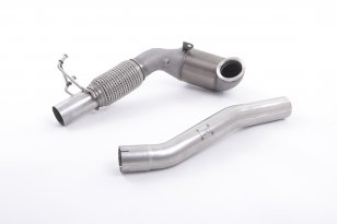 Milltek Downpipe with sportcatalyst for Skoda Octavia vRS 2.0 TSI 220PS & 230PS Hatch & Estate (manual and DSG-auto)