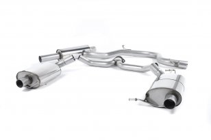 Milltek Exhaust catback for Skoda Octavia vRS 2.0 TSI 245PS (Face Lift) Hatch & Estate (manual and DSG-auto Non-OPF/GPF)