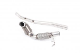 Milltek Downpipe with sportcatalyst for Volkswagen T-Roc R 2.0TSI 300ps (with OPF/GPF)