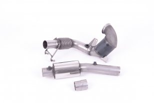 Milltek Downpipe with sportcatalyst for Volkswagen Polo GTI 2.0 TSI (AW 5 Door) - GPF/OPF Models Only
