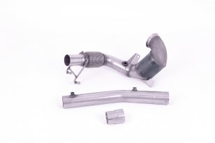 Milltek Downpipe with sportcatalyst for Volkswagen Polo GTI 2.0 TSI (AW 5 Door) - GPF/OPF Models Only